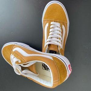 Mustard Unisex Vans